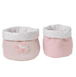 Set de 2 Paniers de Soins Rose ALICE & POMME