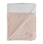 Couverture Ultra Douce Rose ALICE & POMME