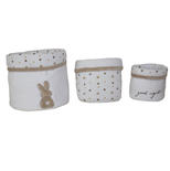 Corbeille lot de 3  ETOILE