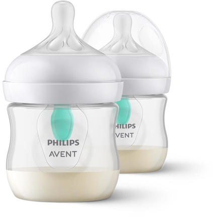 Lot de 2 Biberons Naturel Air-Free 125 ML AVENT