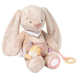 Peluche d'Activité Lapin 40 cm POMME Rose ALICE & POMME