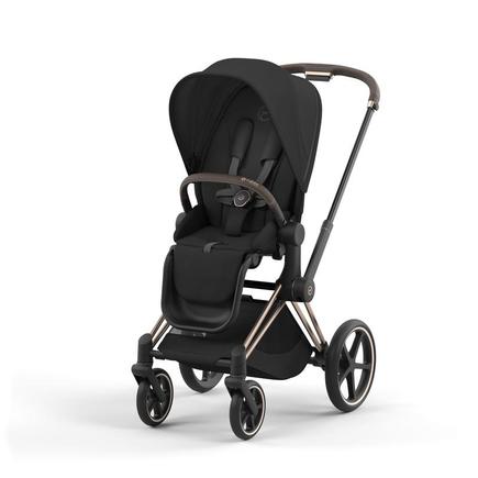 Poussette e-PRIAM Matt Black Sepia Black 2023 CYBEX - 5