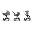 Poussette e-PRIAM Matt Black Mirage Grey 2023 CYBEX - 6