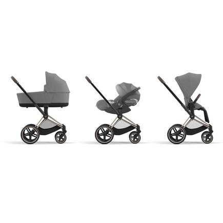 Poussette e-PRIAM Matt Black Mirage Grey 2023 CYBEX - 6