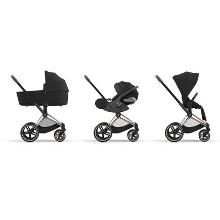 Poussette e-PRIAM Matt Black Sepia Black 2023 CYBEX - 7