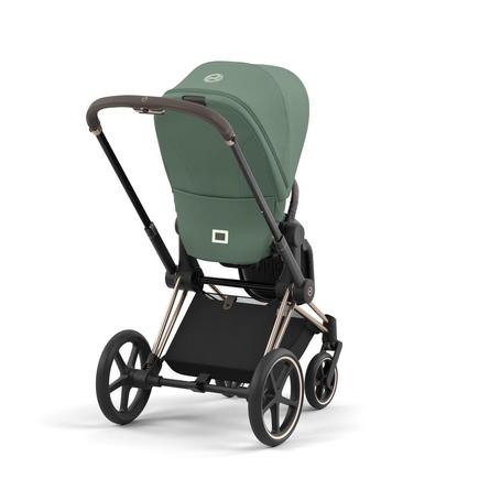 Poussette e-PRIAM Matt Black Leaf Green 2023 CYBEX - 11