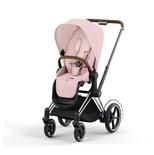 Poussette e-PRIAM Chrome Peach Pink 2023