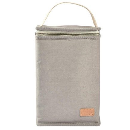 Pochette Repas Isotherme Canvas Gris Perle BEABA - 2