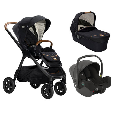 Poussette TRIO Finiti Eclipse + I-SNUG 2 SHALE + nacelle Ramble XL Eclipse JOIE