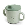 Foodie Tasse d'Apprentissage Happy Dots Vert DONE BY DEER