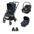 Poussette TRIO Leona 2 Pebble 360 PRO 2 Oria Graphite MAXI COSI