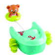 Teddy et son bateau multicolore HAPE