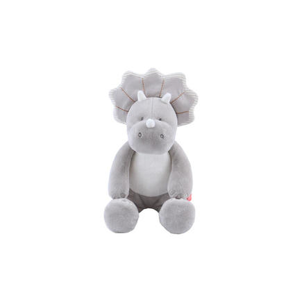 Tiga Stegi & Ops Petite Peluche 25cm OPS gris Veloudoux NOUKIE 'S