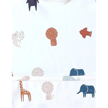 Mix & Match Bavoir Toile cirée Safari NOUKIE 'S - 2