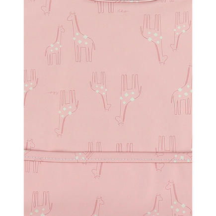 Mix & Match Bavoir toile cirée rose NOUKIE 'S - 3