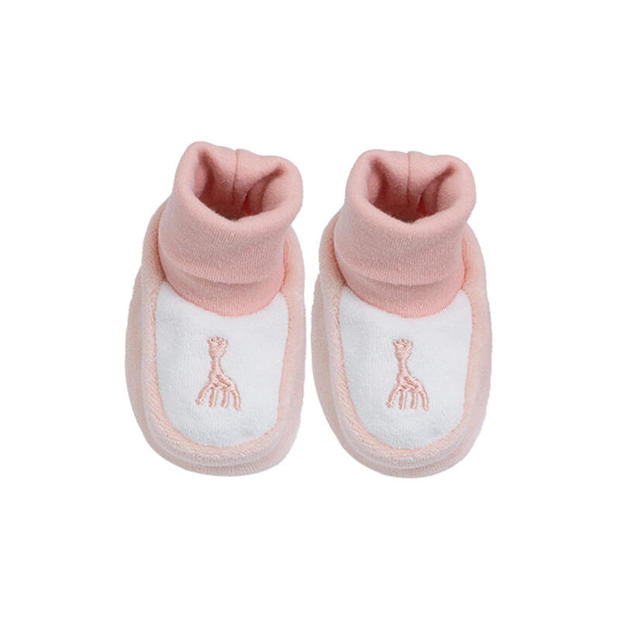 Chaussons 0/1 mois Sophie La Girafe® Rose TROIS KILOS SEPT