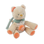 Mini peluche musicale chat Lana beige