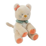 Mini peluche chat Lana beige