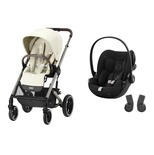 Poussette DUO BALIOS S Lux TPE Seashell Beige  + Cloud G Moon Black