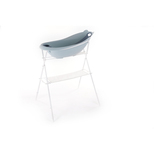 Baignoire ourson sage bleu pastel + Support baignoire ourson