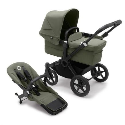 Poussette Donkey 5 Mono Complète Noir Vert Forêt BUGABOO - 3