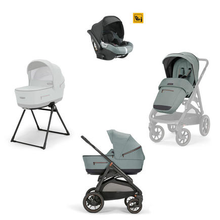 Poussette TRIO System Quattro Aptica XT Darwin Igloo Grey INGLESINA - 2