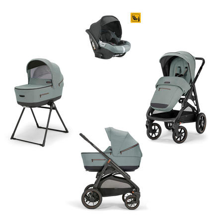 Poussette TRIO System Quattro Aptica XT Darwin Igloo Grey INGLESINA