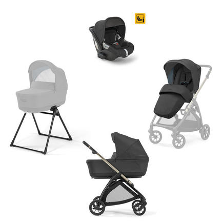 Poussette TRIO System Quattro Electa Darwin Upper Black INGLESINA - 6