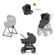 Poussette TRIO System Quattro Aptica XT Darwin Recline Magnet Grey INGLESINA - 6