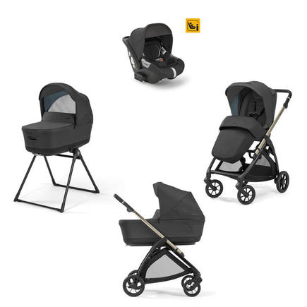 Poussette TRIO System Quattro Electa Darwin Upper Black INGLESINA