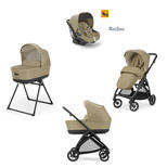 Poussette TRIO System Quattro Electa Darwin Recline Dumbo Caramel