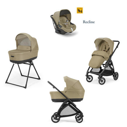 Poussette TRIO System Quattro Electa Darwin Recline Dumbo Caramel INGLESINA