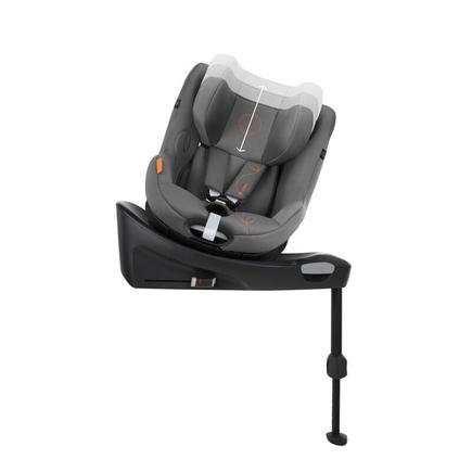 Siège-auto gr 0+/1 SIRONA Gi i-Size Tissu Plus Lava Grey CYBEX - 6