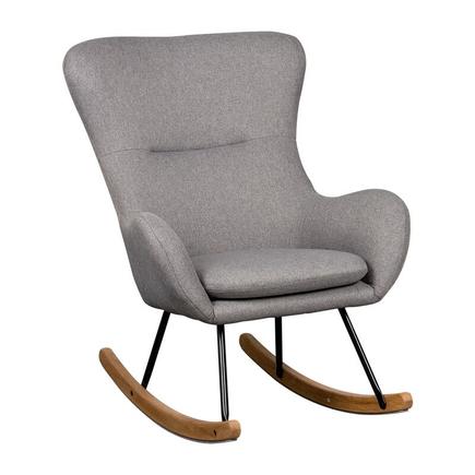 Chaise à bascule Rocking Chair Basic Dark Grey QUAX