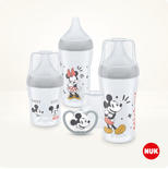 Coffret PP Perfect Match Mickey - 1 biberon 150mL + 2 biberons 260mL + 1 sucette 0-6M