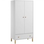 Armoire TELA Blanc/Bois