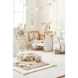 Doudou lapin feuilles fausse fourrure beige BB&CO - 4