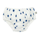 Maillot de bain anti-fuite pois 13-24 mois - Bleu/Nature