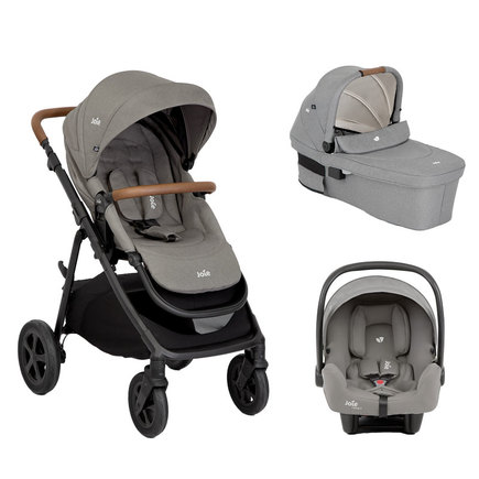 Poussette trio Alore + siège-auto I-Snug 2 + nacelle Ramble XL Pebble JOIE