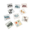 Lot de 10 cartes aux motifs contrastés Elphee - Multicolore DONE BY DEER - 4