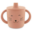 Tasse d'apprentissage en silicone Mrs. Cat - Rose TRIXIE