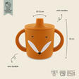 Tasse d'apprentissage en silicone Mr. Fox - Orange TRIXIE - 3