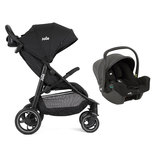 Poussette duo Litetrax + Siège-auto I-Snug 2 - Shale