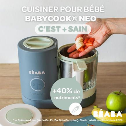 Babycook Néo Robot Cuiseur Bébé 6 en 1 Gris Minéral BEABA - 2