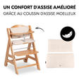 Chaise haute Beta+ avec accessoires - Bois HAUCK - 16