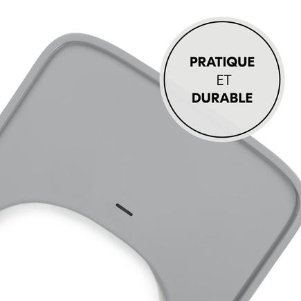 Tablette pour chaise haute Alpha+ - Gris HAUCK - 6