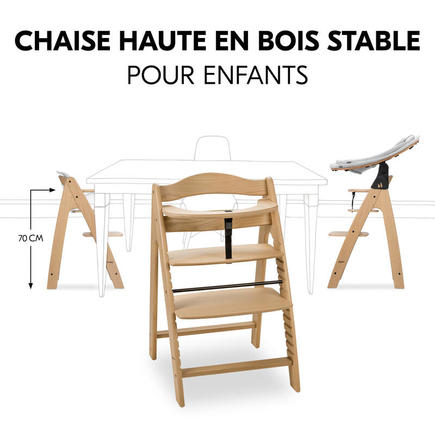 Chaise haute Arketa - Bois HAUCK - 20