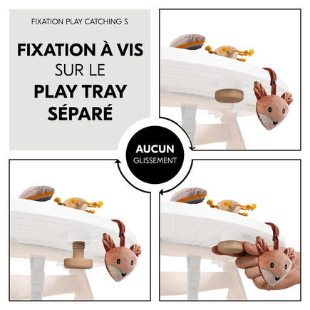 Anneau d'activités Play Catching chaise haute Fox - Multicolore HAUCK - 6