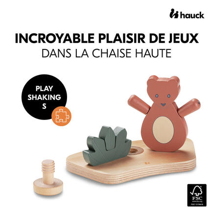 Ours Play Shaking chaise haute - Bois HAUCK - 7