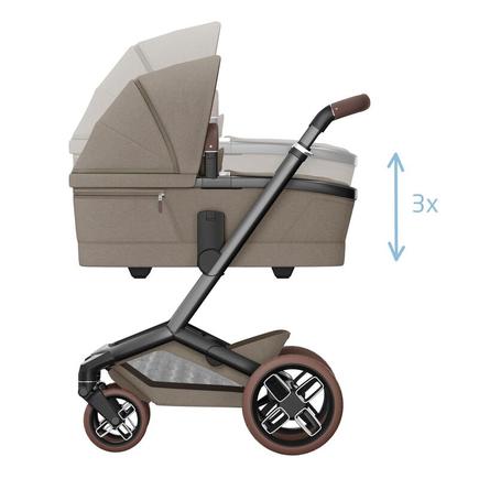 Poussette Fame Twillic Truffle avec Nacelle MAXI COSI - 12